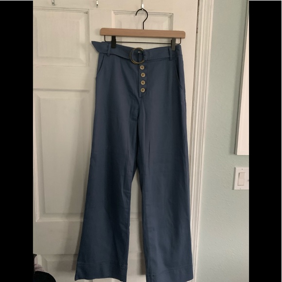 Anthropologie Cassidy Wide-Leg Pant - Picture 5 of 8